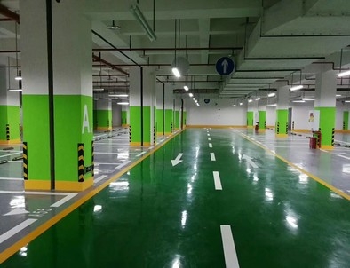南昌南昌停车场标线施工